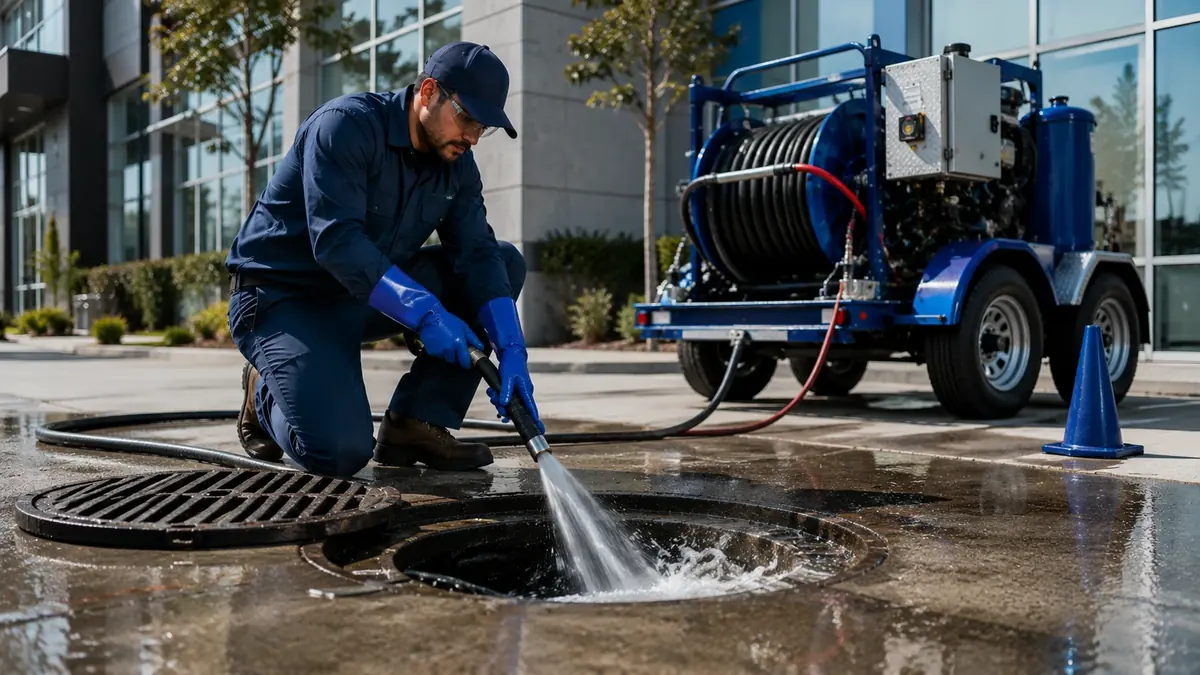 Commercial Hydro Jet Drain Cleaning in Hume