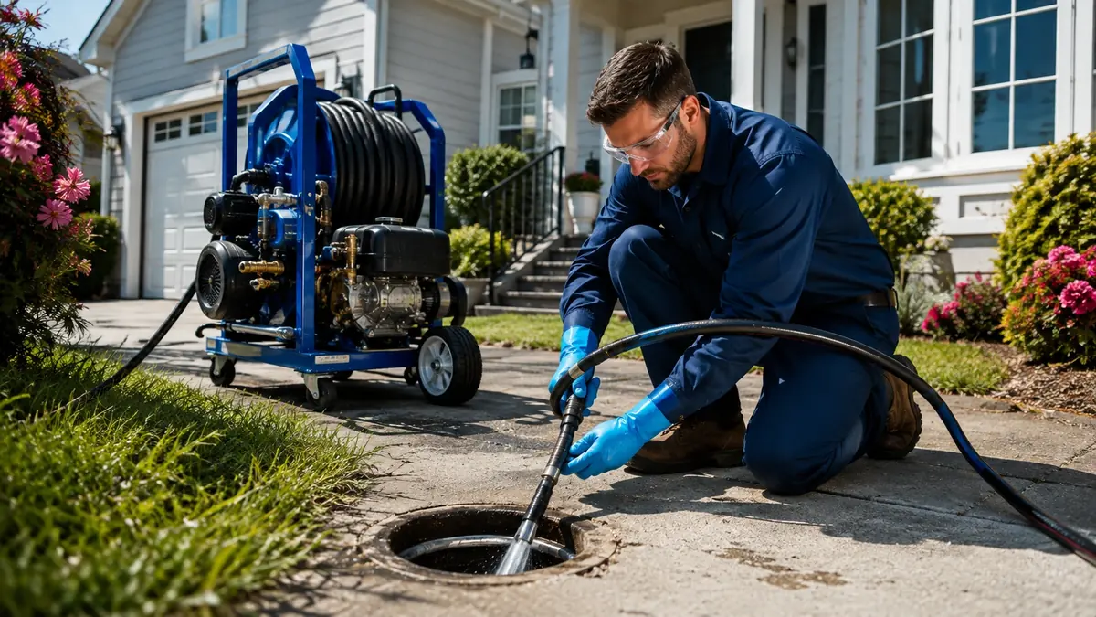 Residential Hydro Jet Drain Cleaning in Hume